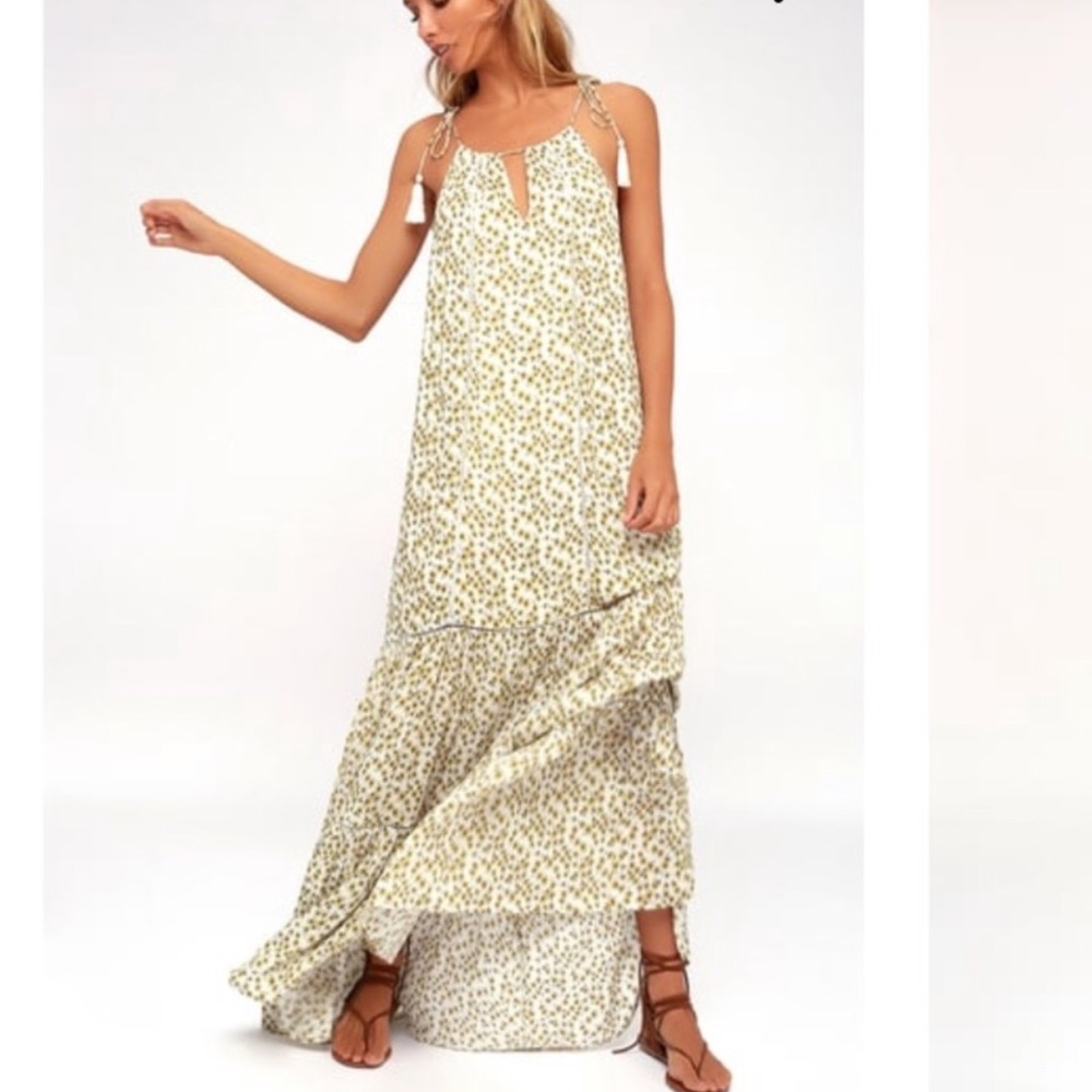 Sunflower Maxi Dress